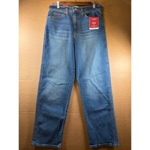 Levi Strauss Signature Jeans Womens‎ 6 W28 Blue Vintage High Rise Straight NWT